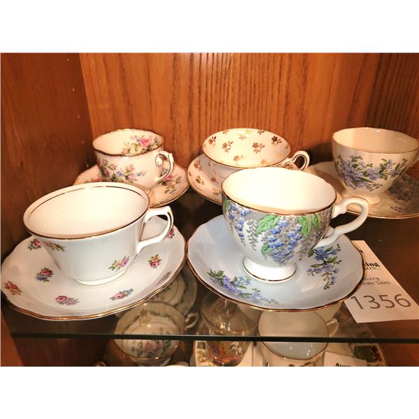 Bone China Cup & Saucers A