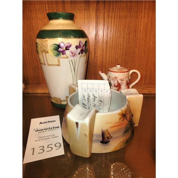 Antique Japanese Ashtray & More A