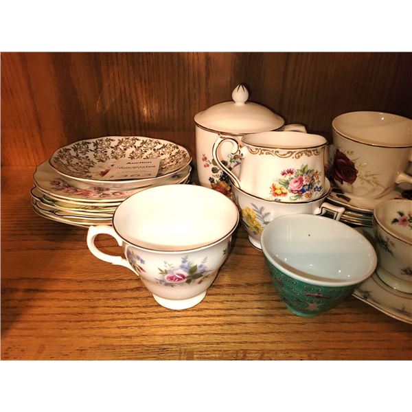 Assortment of Bone China  C&S A