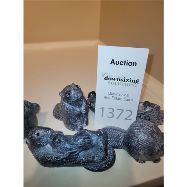 Soapstone Wolf Original Figurines A