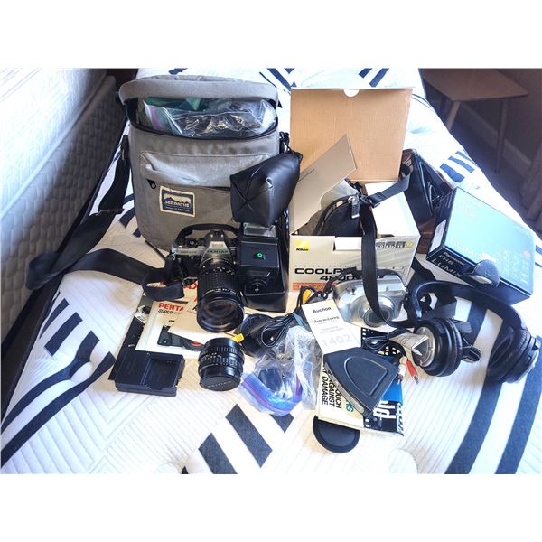 Vintage Pentax & Nikon Cameras A