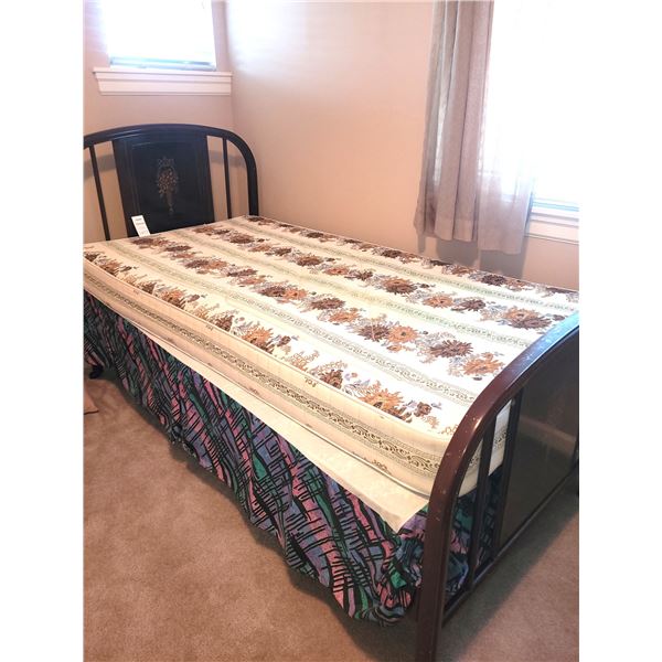 Antique Metal Single Bed C