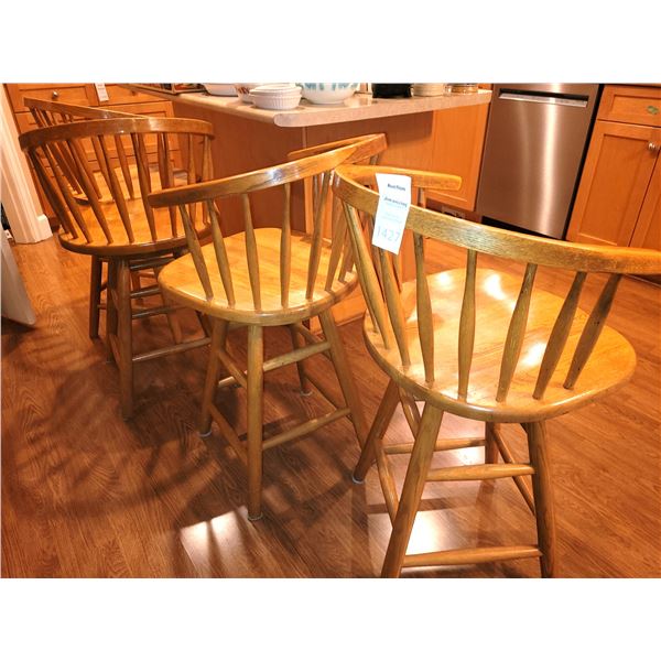 Oak Kitchen Bar Stools Cat C