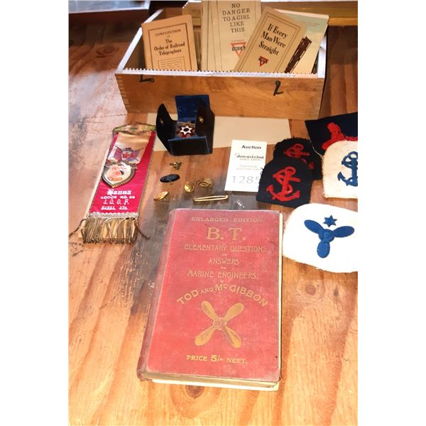 Vintage Patches, Marine Book A