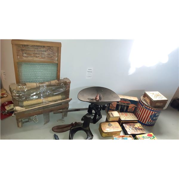 Vintage Scale, Tins A