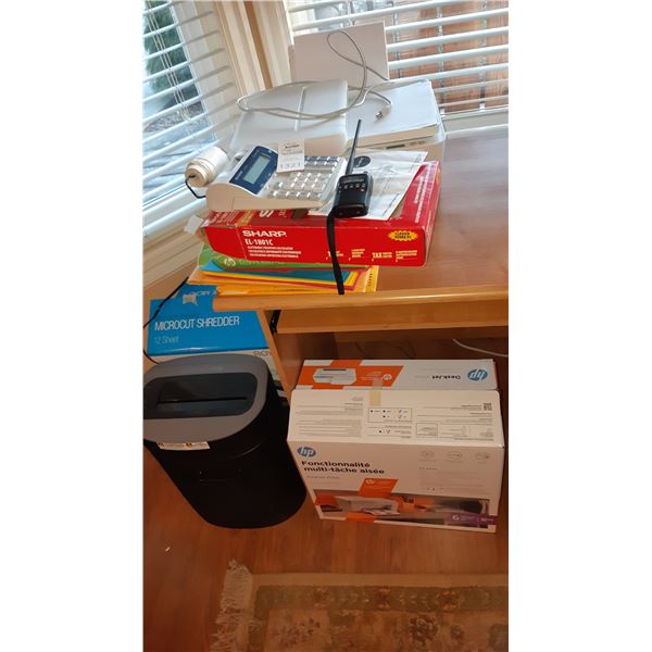 Office Supplies, Printer, Desk A