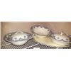Image 1 : Cream petal Platter &Casseroles B