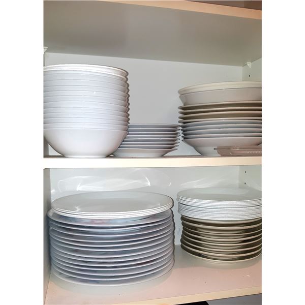 Plates, Bowls, Stemware B