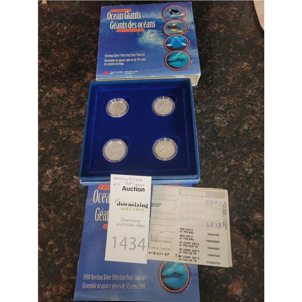 Canadian Sterling Silver .50c A