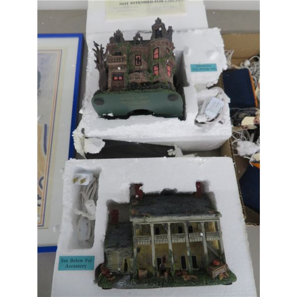 Lighted Miniature Collector House w/COA - 2