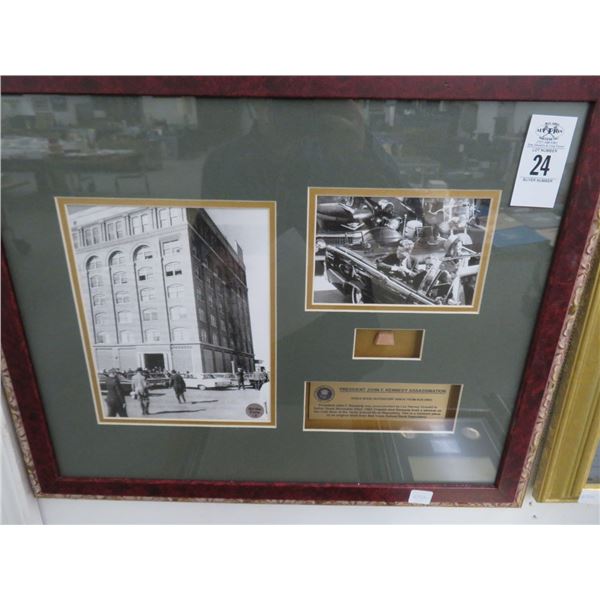 JFK Framed Assasination and Asst. Memorabilia - 4