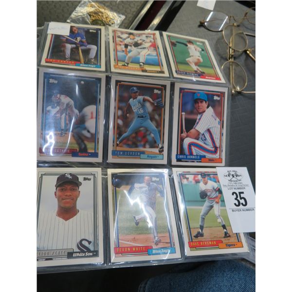 Vintage Sports Trading Cards Gordon, Clemons, Guthrie, Others