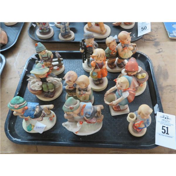 11-Hummel Small Figurines - 11 X $