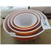 Image 1 : Pyrex Red/Orange Bowls/Bakeware 4