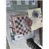 Image 1 : Mini Marble Chess Set