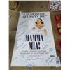 Image 1 : Mama Mia Broadway Movie Poster w/Multiple Autographs