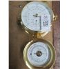 Image 4 : 4-Brass Porthole Style Clock/Barometer - 4 X $