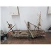 Image 1 : 4-Wooden Ship Model - 4 X $