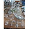 Image 1 : Asst. Crystal/Pressed Glass/Depression Glass Table Items