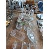 Image 3 : Asst. Crystal/Pressed Glass/Depression Glass Table Items