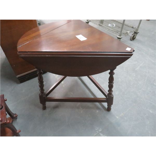 Mahogany Triple Drop Leaf Table