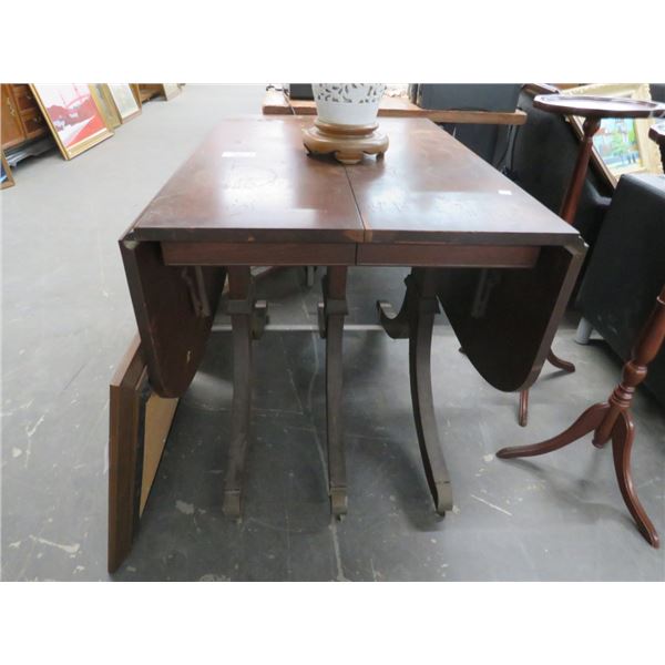 Mahogany Drop Leaf Table