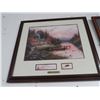 Image 3 : Framed Kinkade End of A Perfect Day w/COA - 20 x 20