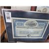 Image 2 : Railroad & Mercantile Marine Bank Notes 3, Presidents Collection Framed Money