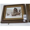 Image 2 : Chinese Junk Wall Art - Signed Wong - 2