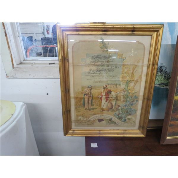 Framed Oriental Wall Art - 3