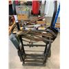 Image 1 : OXY ACETYLENE WELDING CART WITH LINE, TORCH & GAUGES