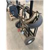 Image 3 : OXY ACETYLENE WELDING CART WITH LINE, TORCH & GAUGES