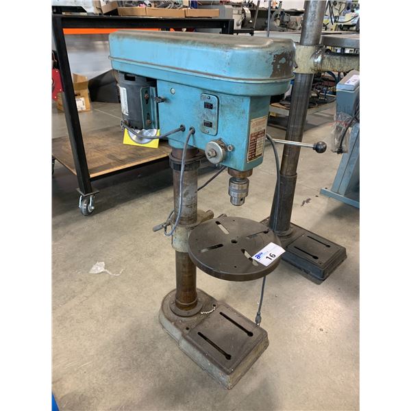 REX-CUT HEAVY DUTY MODEL B034 - 12 SPEED DRILL PRESS