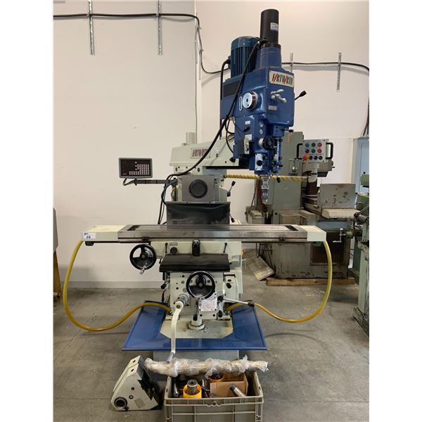*H/C* FORTWORTH MODEL CS-G450B KNEE TYPE VERTICAL & HORIZONTAL MILLING MACHINE