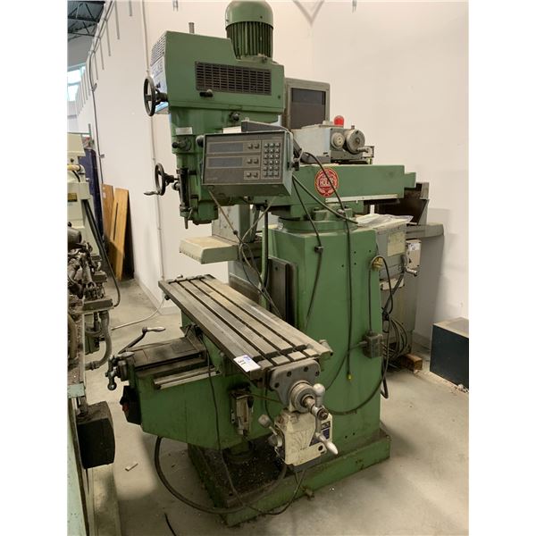 *H/C* HOLKE MODEL F-11-V MILLING MACHINE