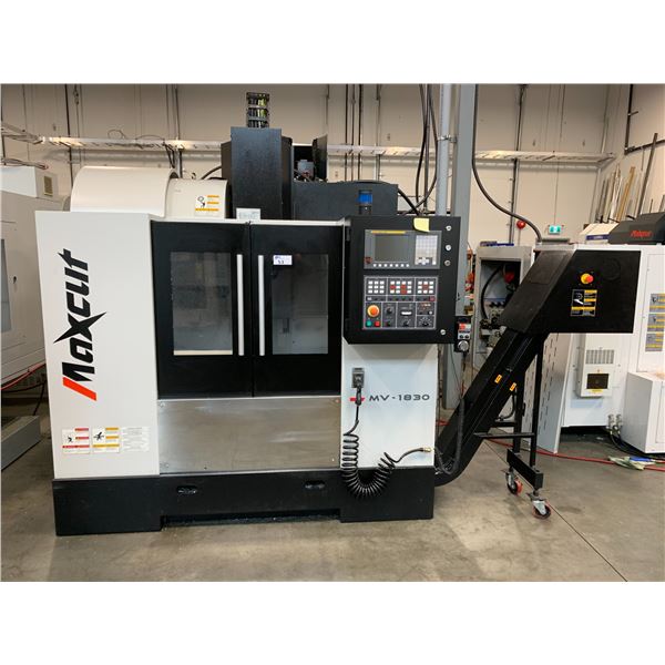 *H/C* MAXCUT MV-1830 CNC MILLING MACHINE-18" X 30" X 20", 10,000 RPM SPINDLE, THRU COOLANT SPINDLE,