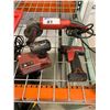 Image 3 : SNAP ON CORDLESS SCREW GUN SET AND MILWAUKEE CORDED GRINDER