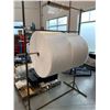 Image 1 : PACKAGING ROLLER STAND WITH 2 ROLLS FOAM PACKING MATERIAL AND 5 SHEETS 4FT X 8FT FOAM SHEETS