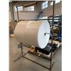 Image 2 : PACKAGING ROLLER STAND WITH 2 ROLLS FOAM PACKING MATERIAL AND 5 SHEETS 4FT X 8FT FOAM SHEETS
