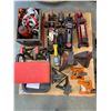 Image 2 : PALLET OF MECHANICS ITEMS-JACK STANDS, FLOOR JACKS, BOTTLE JACK, WORK LIGHT & MORE