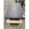 Image 1 : SOLID GRANITE INSPECTION TABLE - 4" X 24" X 36" WITH HEAVY DUTY METAL STAND