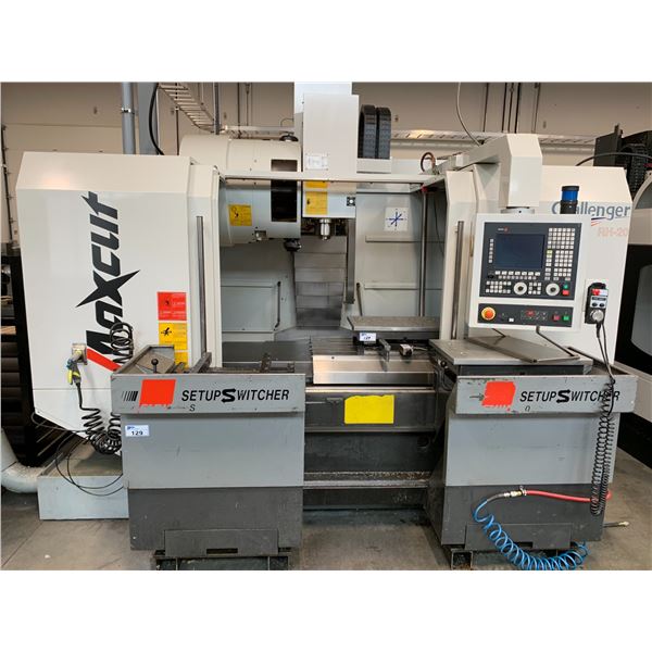*H/C* MAXCUT RH-20 CHALLENGER CNC MILL-45" X 25" X 24", 10,000 THRU SPINDLE COOLANT,