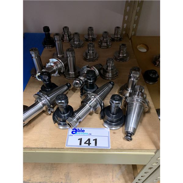 GROUP OF 23 CAT 40 ER16 HOLDERS