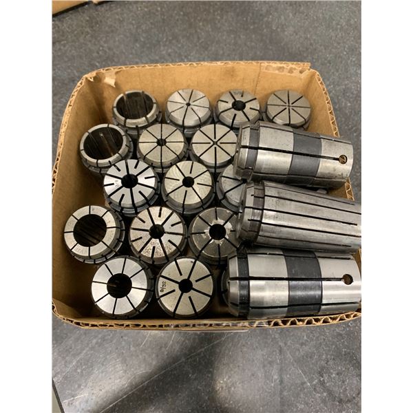 GROUP OF 23 TG100 COLLETS