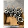 Image 2 : GROUP OF 10 - 1 1/4" TURNING SLEEVES-(2) 3/8" (2) 1/2" (2) 5/8" (3) 3/4" AND (1) 1" "NEW"