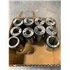 Image 2 : GROUP OF 10 - 1 1/4" TURNING SLEEVES-(2) 3/8" (2) 1/2" (2) 5/8" (2) 3/4" AND (2) 1" "NEW"