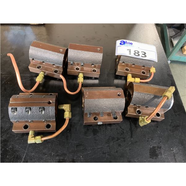 GROUP OF 6 ID 1 1/4" TOOL HOLDERS