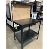 Image 3 : WELDED STEEL WORKBENCH WITH PEGBOARD BACK-APPROX.3FT X 2FT X 5FT HIGH