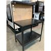 Image 3 : WELDED STEEL WORKBENCH WITH PEGBOARD BACK-APPROX.3FT X 2FT X 5FT HIGH