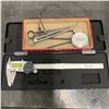 Image 1 : DASQUA DIGITAL CALIPER, DIAL GAUGE AND 2 PRECISION TOOLS